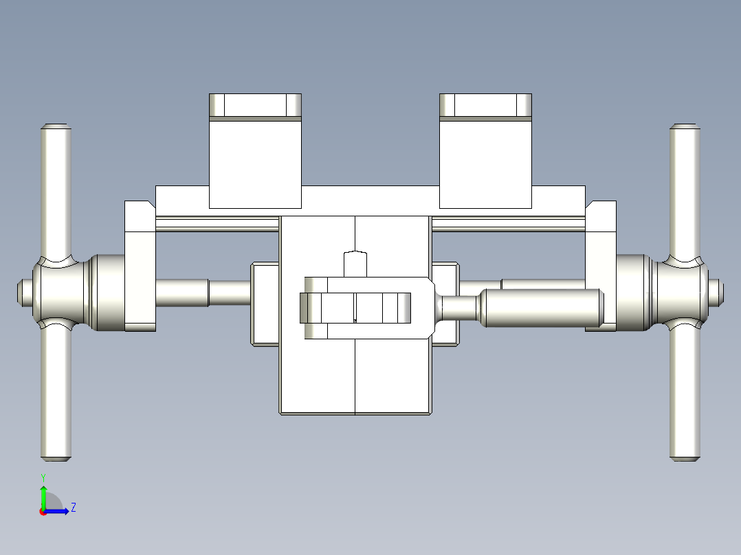 YDF93-壳体硬模左视图