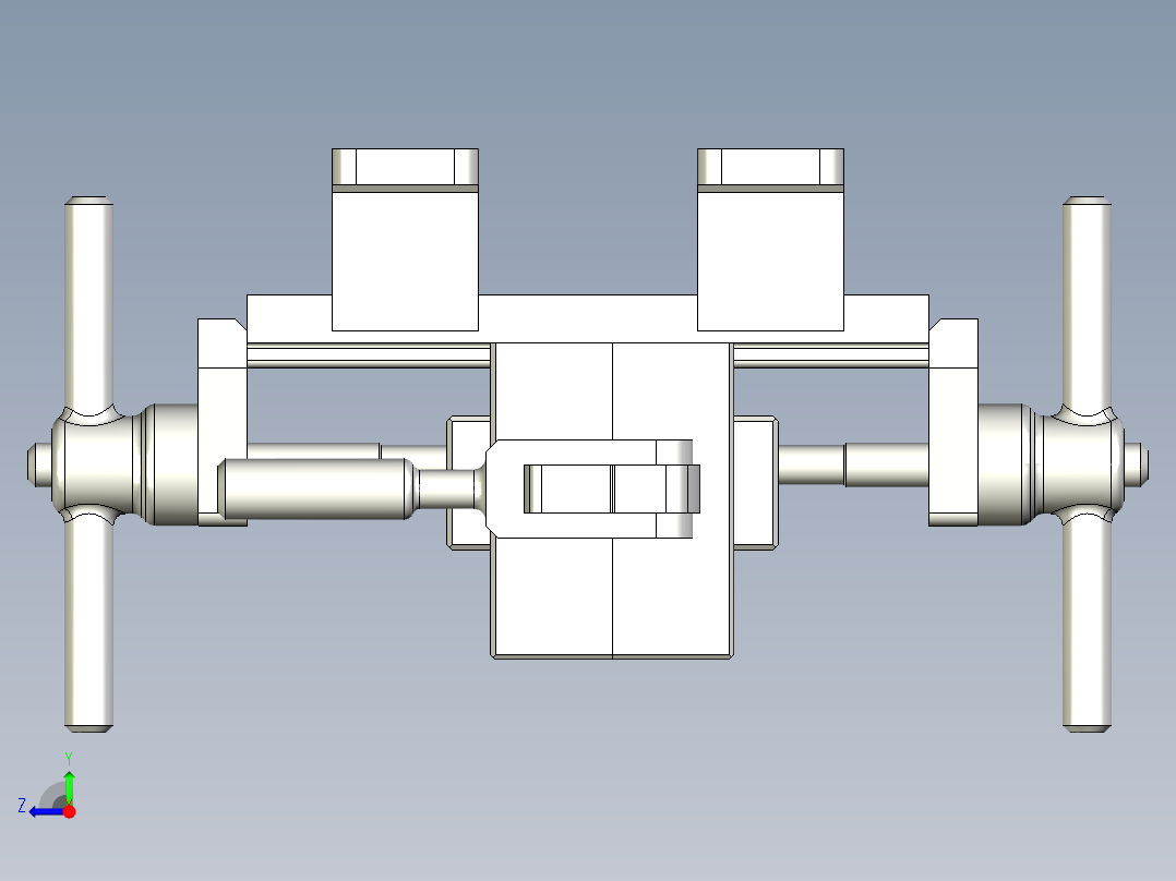 YDF93-壳体硬模右视图
