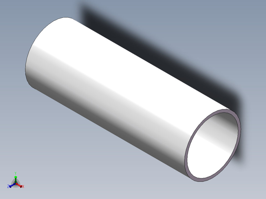 U-PVC_Pipe_DN350正等轴测图