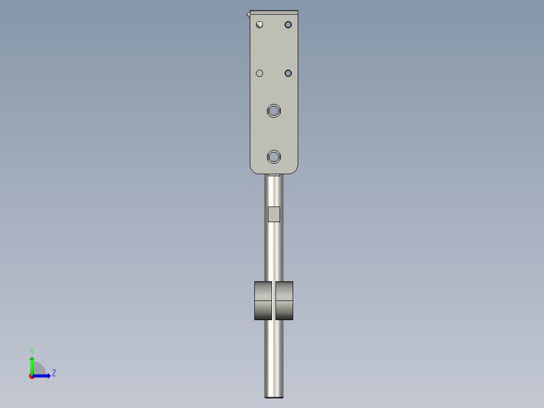 SAJWMZ01-23-016000-a对射组件左视图