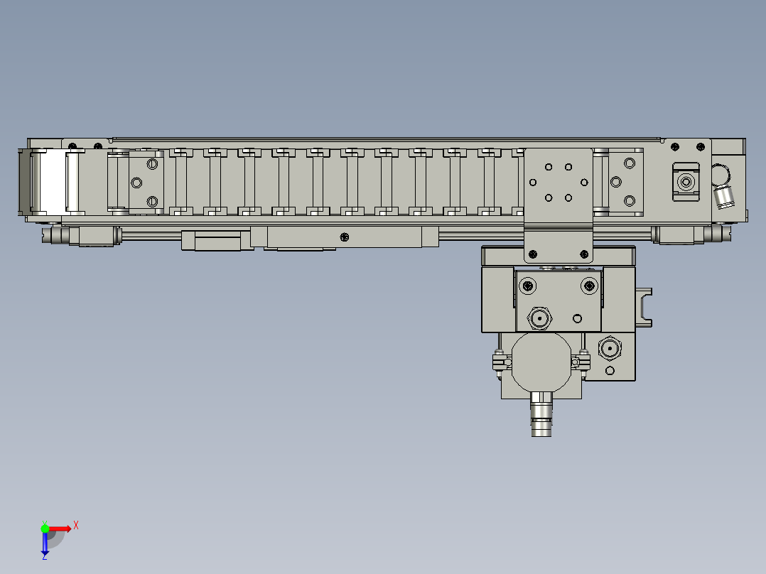 BBBB-正极片装配机械手俯视图