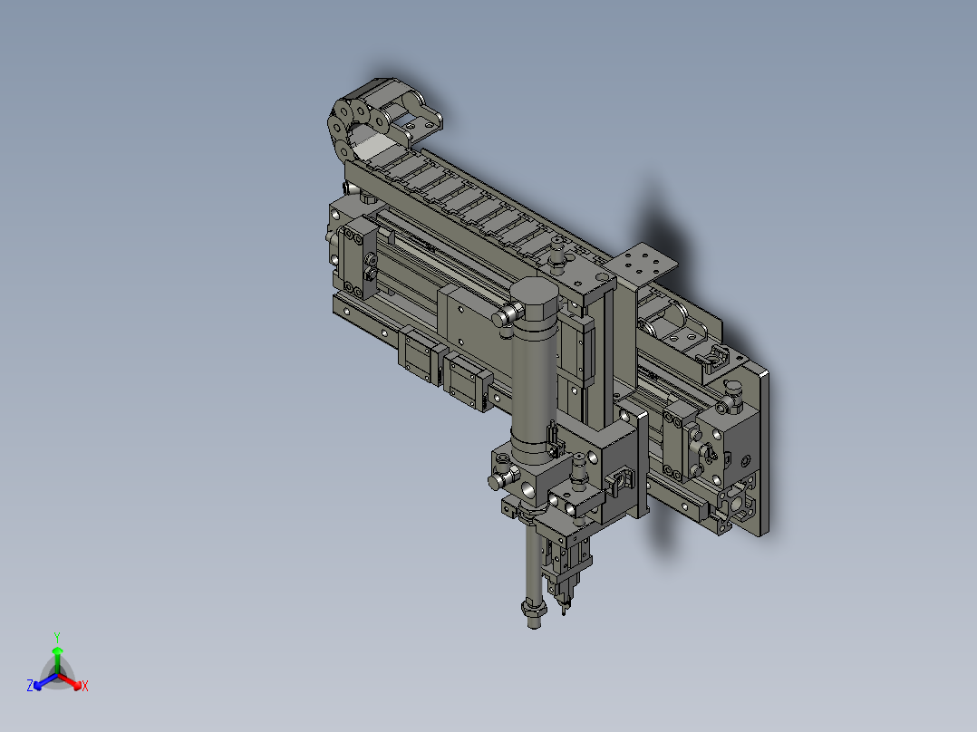 BBBB-正极片装配机械手正等轴测图