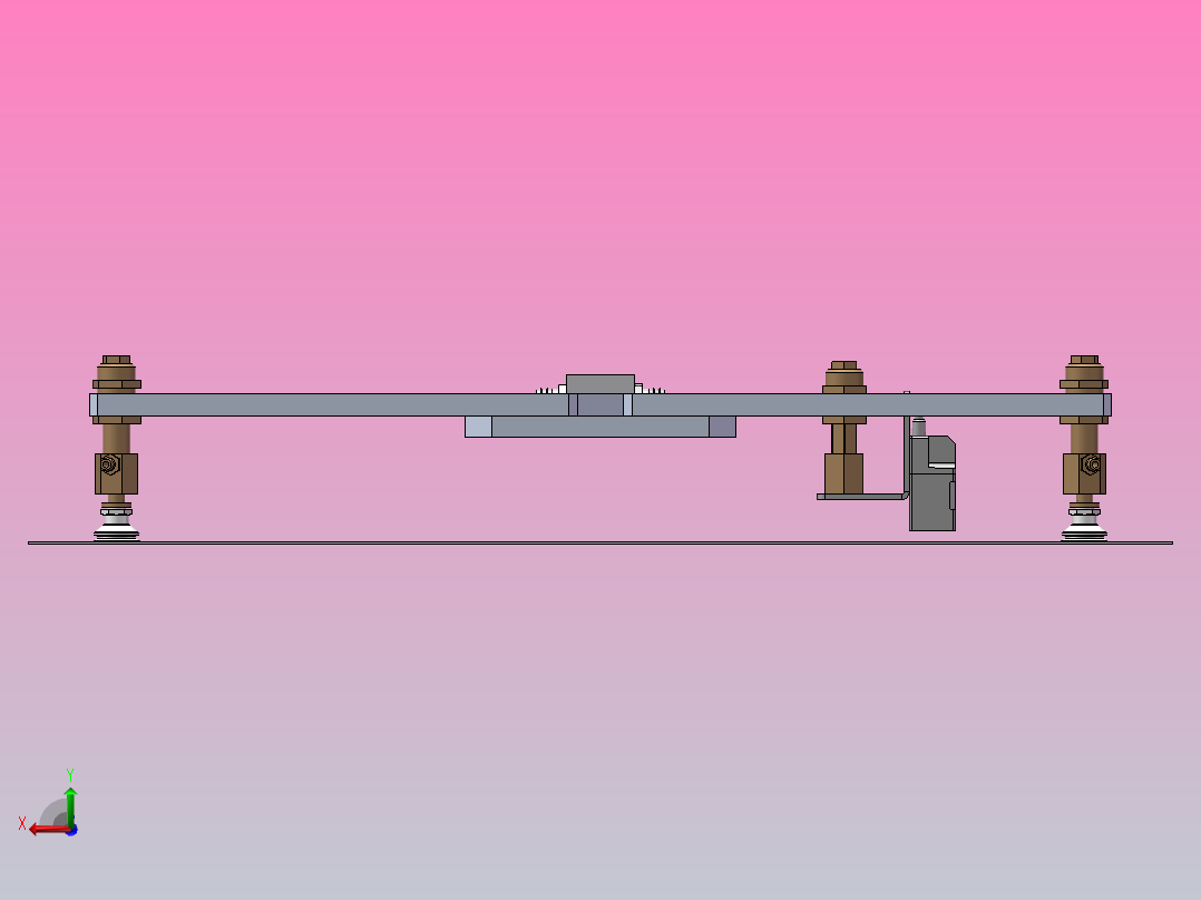 OP机器手夹具2后视图