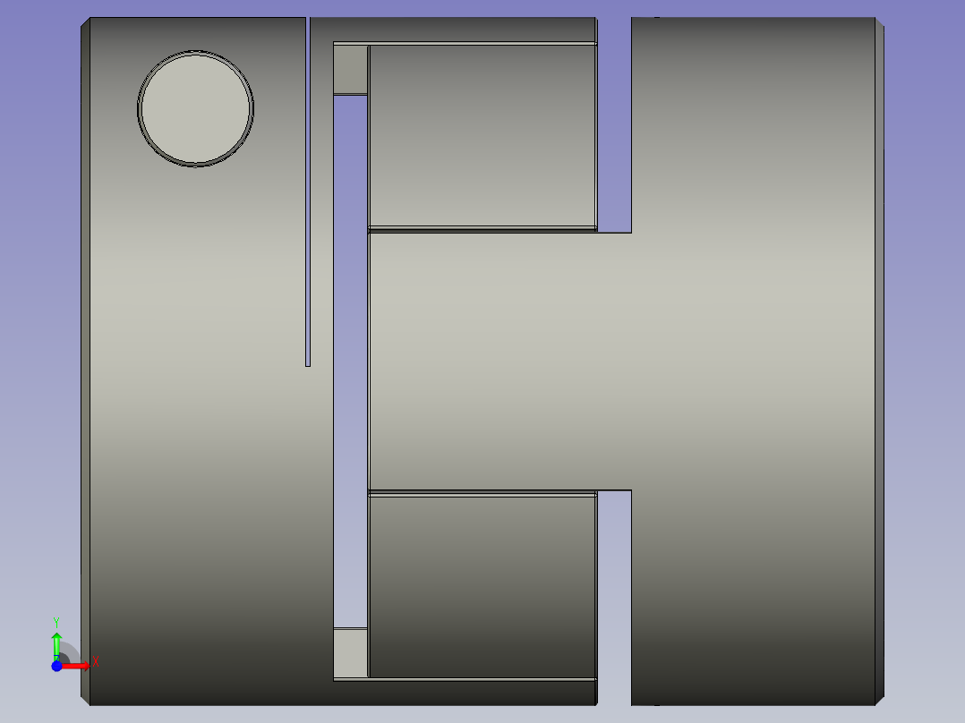 梅花型夹持式联轴器CPPC30-LDA14-15-002前视图