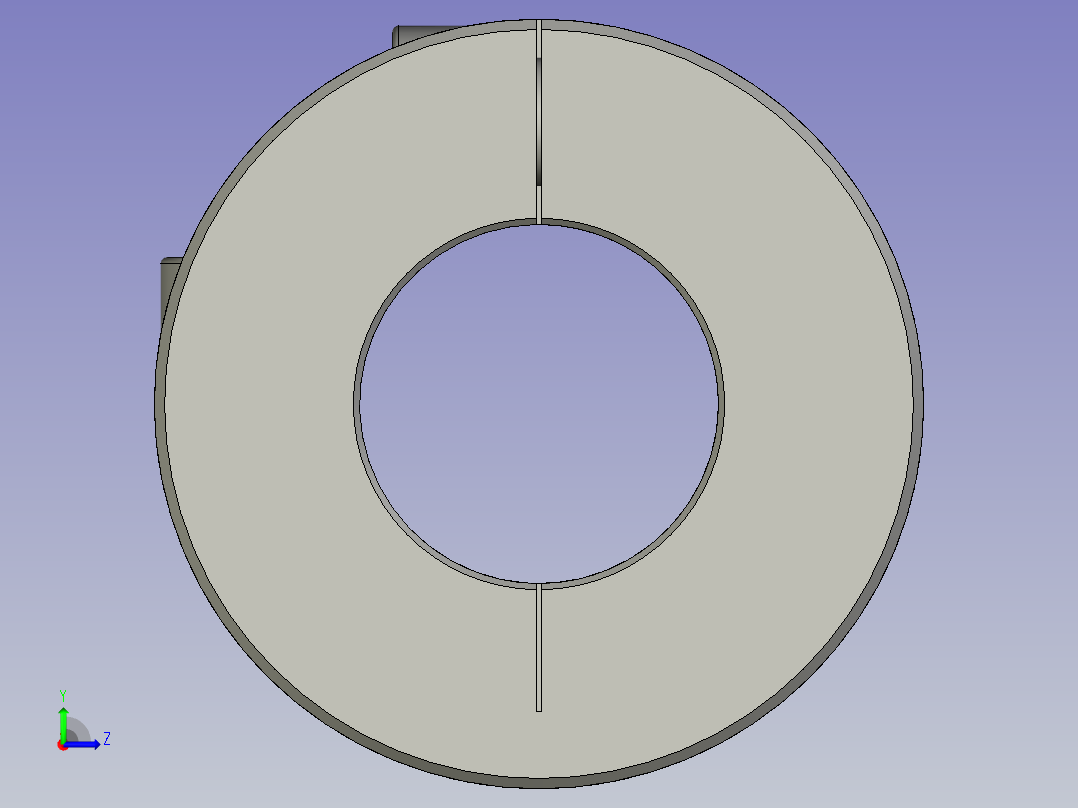 梅花型夹持式联轴器CPPC30-LDA14-15-002左视图