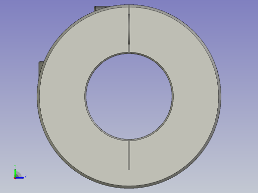梅花型夹持式联轴器CPPC30-LDA14-15-002左视缩略图