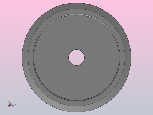 小凸缘型半圆弧形齿同步带轮H8M型_SH8MDC-25-40-dc10-A左视缩略图