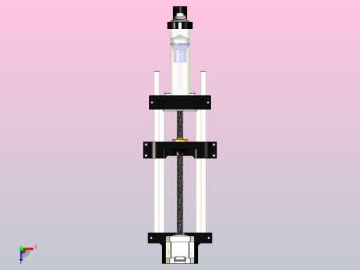 3D打印机注射器挤出机俯视缩略图