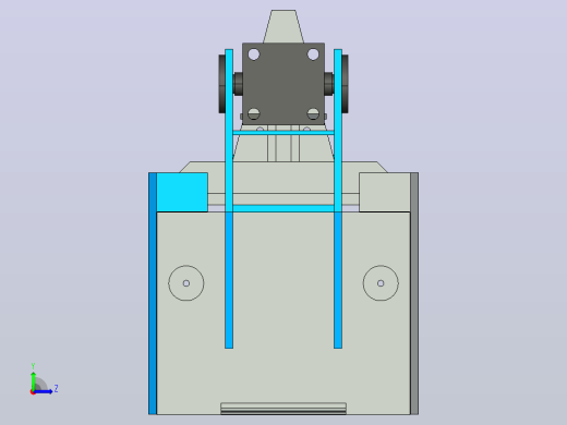螺旋螺丝折弯机helix-screw-bending-machine-模型格式为 -stp左视缩略图