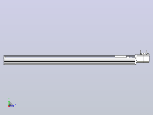 日规模组半封闭丝杆TPA-HNR-85S-1610C-L800-M-C-P20-N3左视缩略图