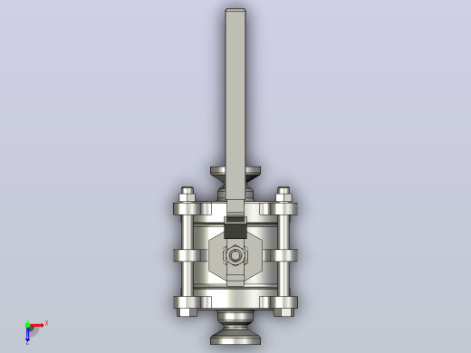 IQP-01手动卡式球阀[IQP-01-0.5s]俯视缩略图