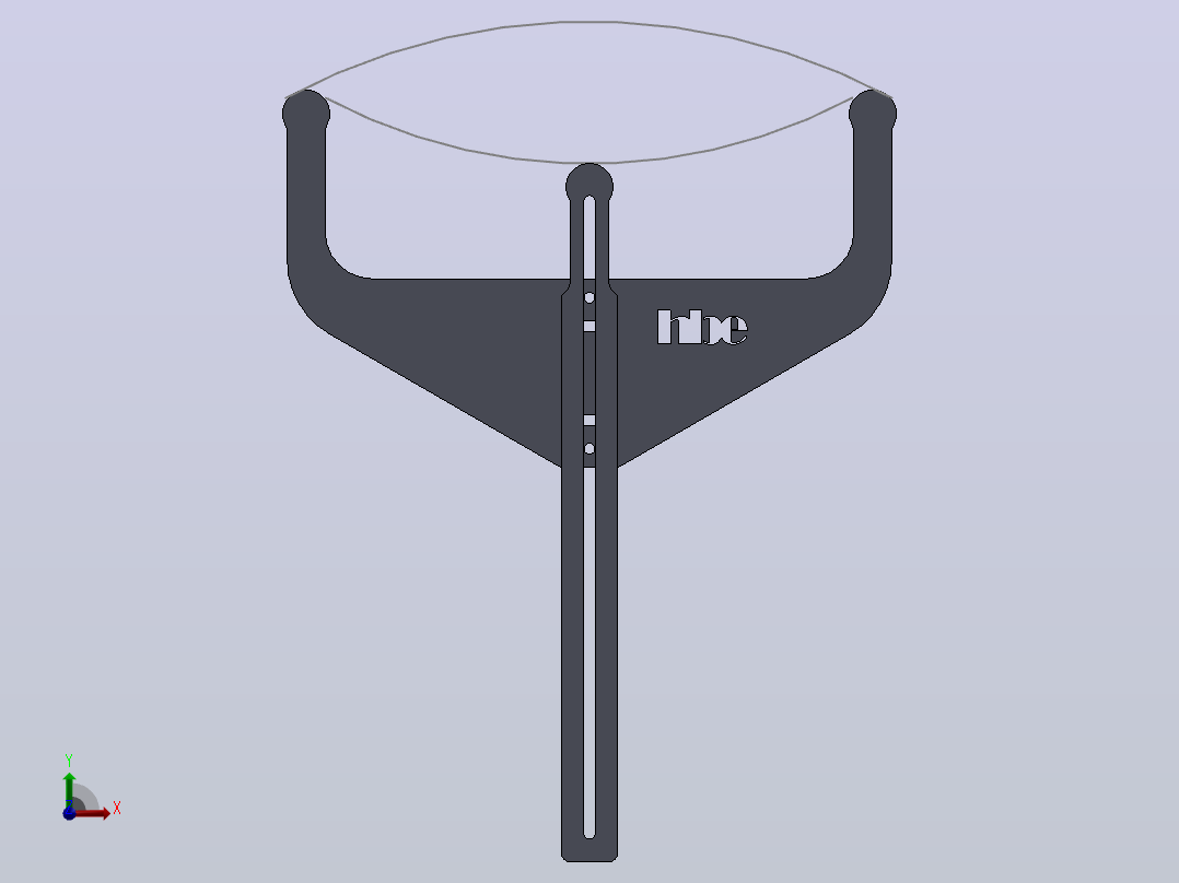 测量设备large-radius-gauge-1832-模型格式为 stp sw前视图