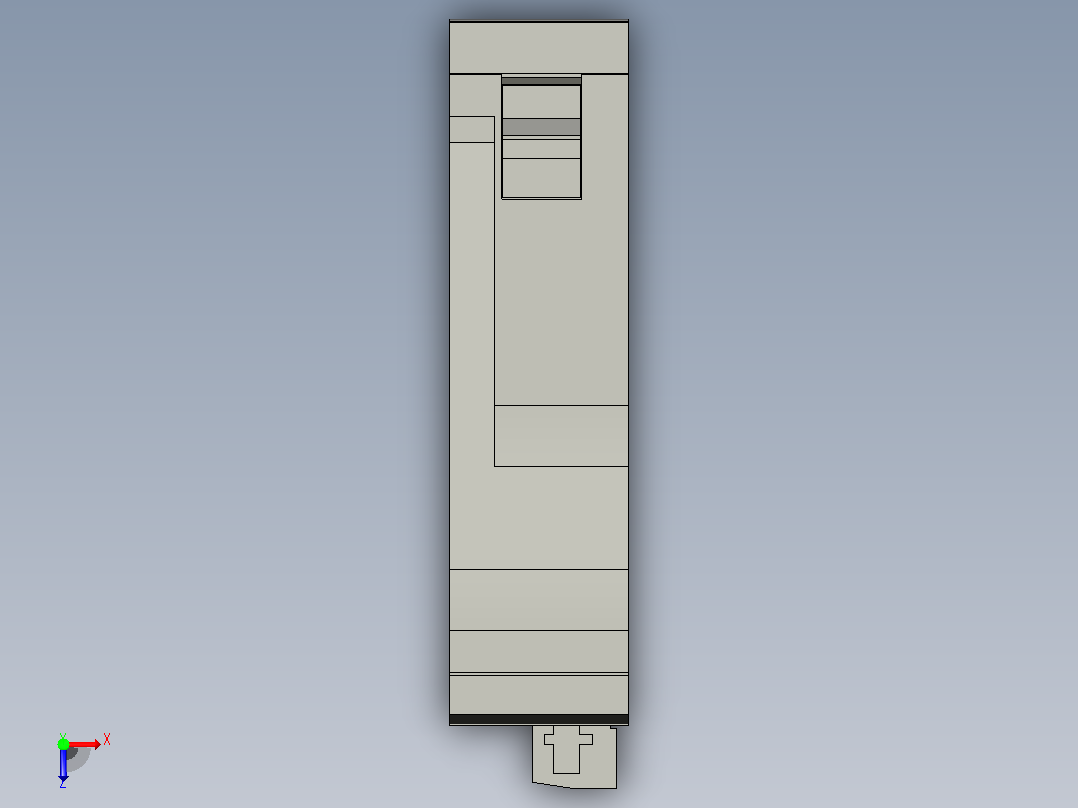 可编程控制器rj71c24-r4_a_stp俯视图