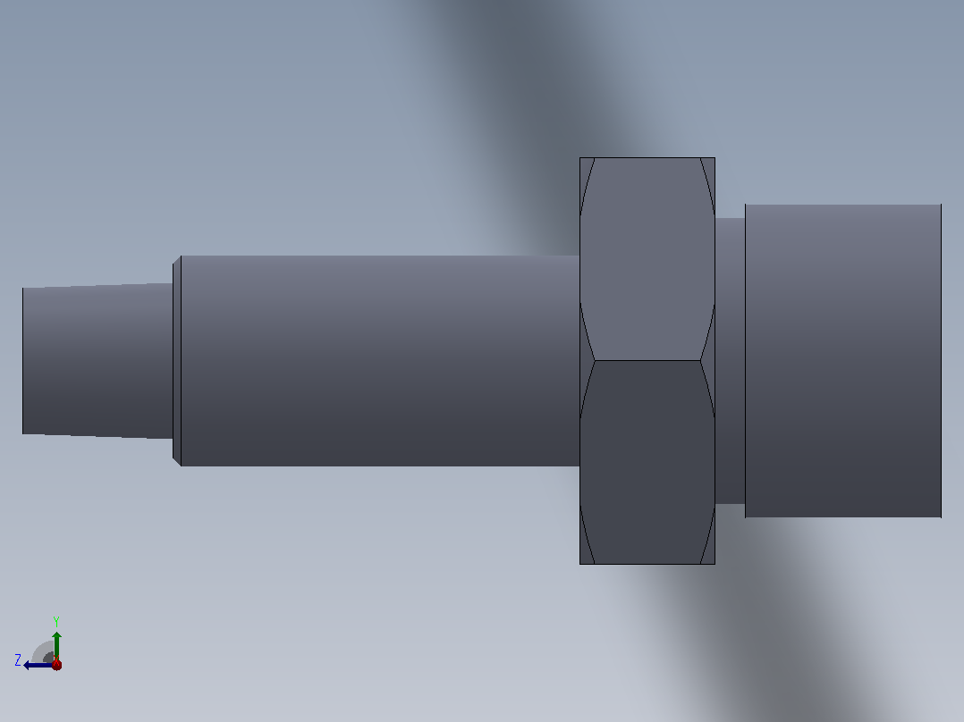 solidworks2020绘制简单配件右视图