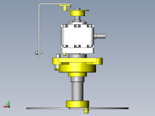 工件旋转机构后视缩略图