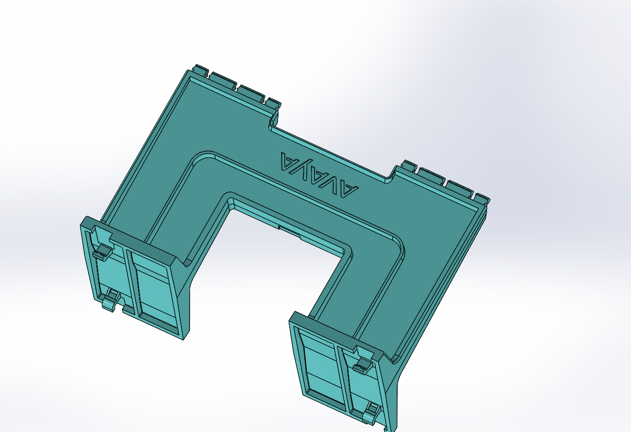 底座旋转切水口治具sw17可编辑
