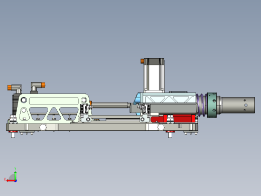 电化学处理振荡机3d模型3D模型后视缩略图