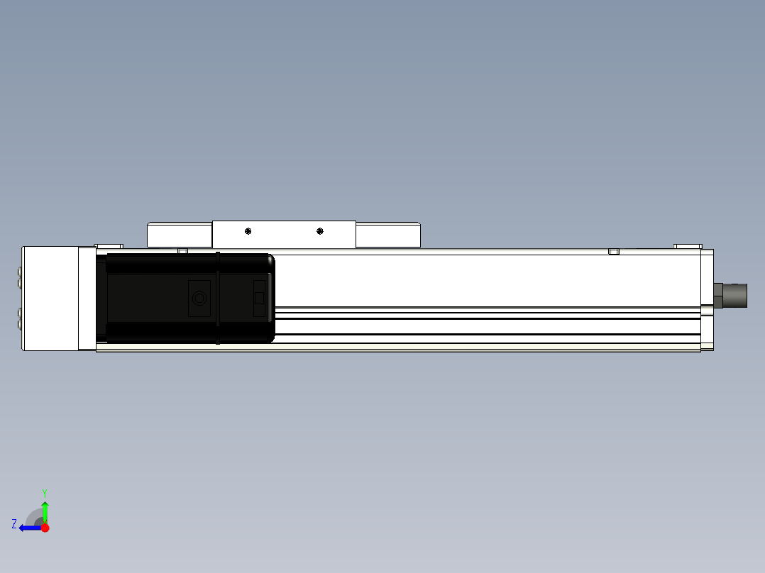 Toyo东佑达直线模组-ECH14-150-BL-400W右视图