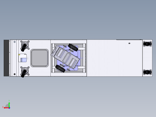 手动牵引AGV钢丝料架后视缩略图
