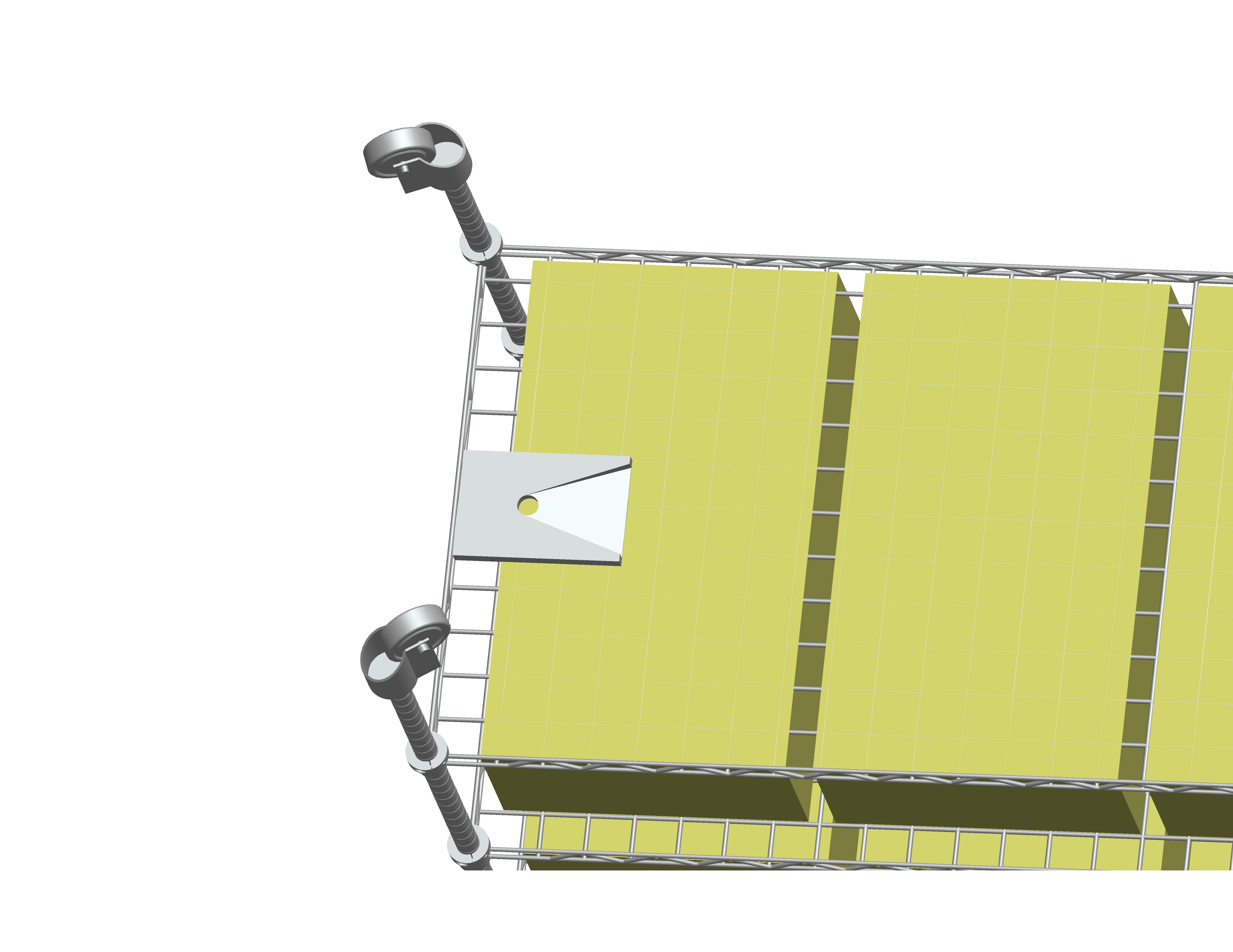 手动牵引AGV钢丝料架
