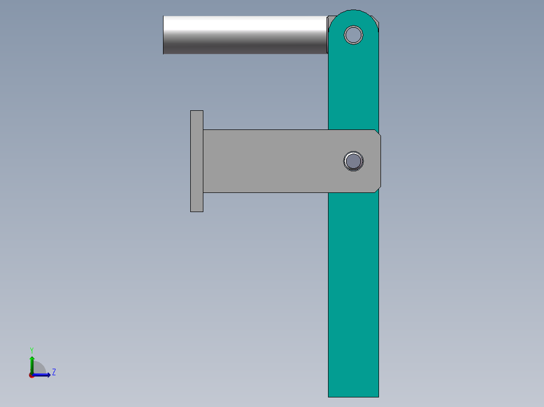 495曲轴零件工艺、钻润滑油孔夹具及专用机床设计(全部结清）左视图