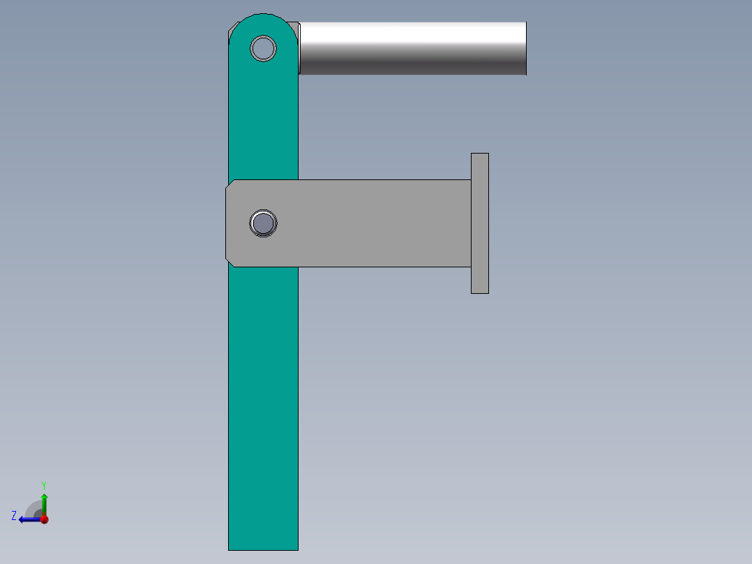 495曲轴零件工艺、钻润滑油孔夹具及专用机床设计(全部结清）右视图