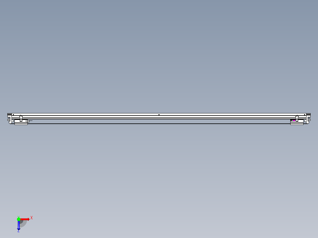 威洛博VL系列3d模型模组2VL22H1Y-S2200俯视图