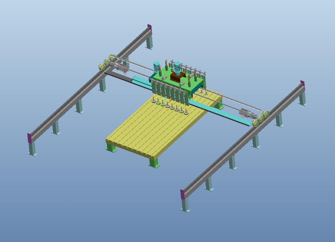 Q413-磨抛机工作台的设计【三维proe】
