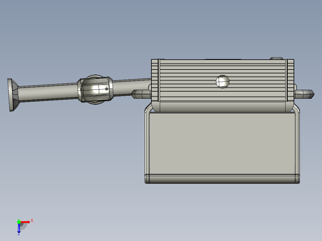 悬臂控制操控箱键盘支架-H3-固定底座-中间连接器-90度箱体连接器-200-300俯视图