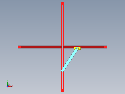 十字导杆机构前视缩略图