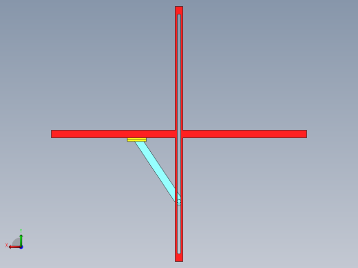 十字导杆机构后视缩略图