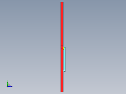十字导杆机构左视缩略图
