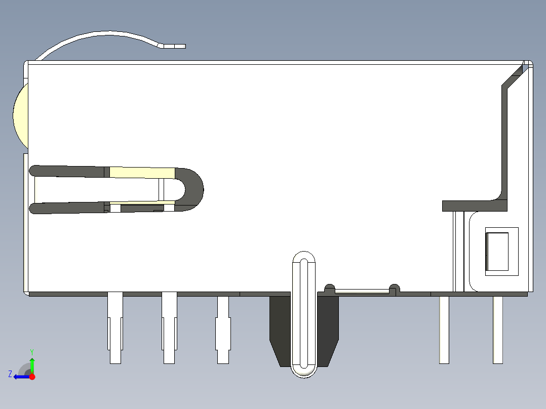 BEL保险丝L829-1J1T-43右视图
