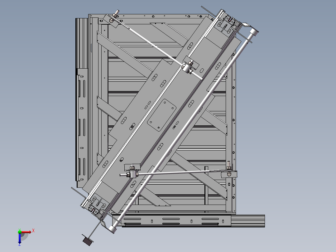 直角开门电梯轿厢设计1185050==200俯视图