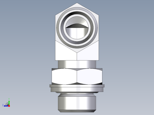 卡套式工业通用硬管接头EO_Adjustable_Locknut_elbow_WEE12LROMDCF右视缩略图