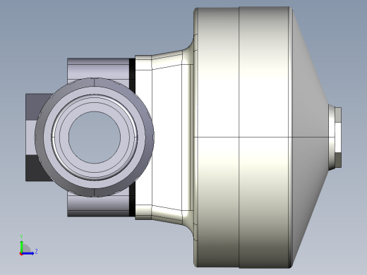 8DKMUAVCP NO-DA 气动隔膜阀、常开型双作用，与溶剂焊接女性联盟结束，ASTM PVC-U系列左视缩略图