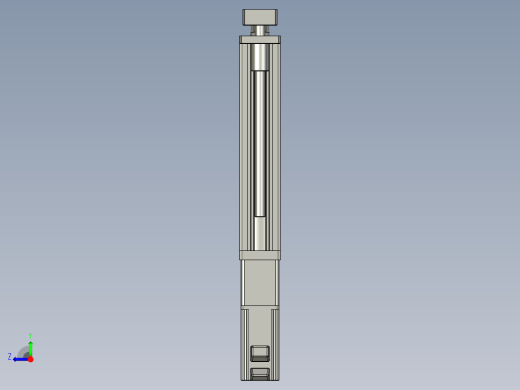 12VZ电动缸-VZ6D-S200-BC右视缩略图