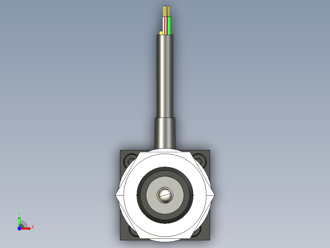 NOVOTECHNIK直线位移传感器FTI 系列 传感器前视图
