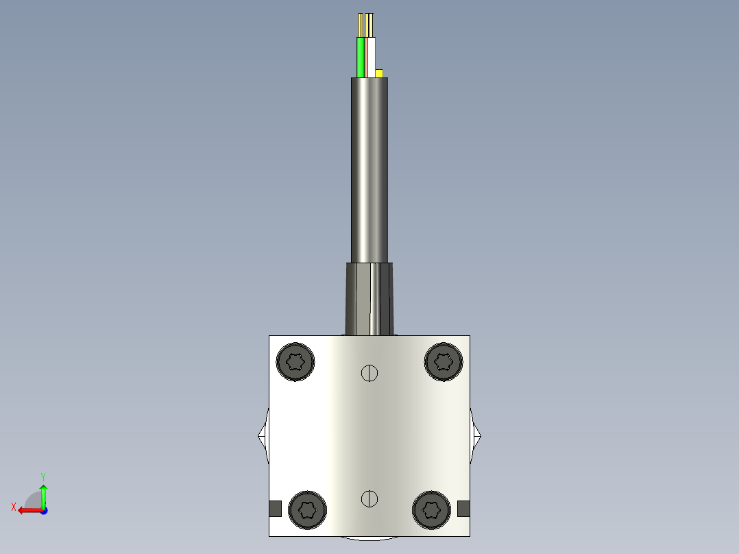 NOVOTECHNIK直线位移传感器FTI 系列 传感器后视图