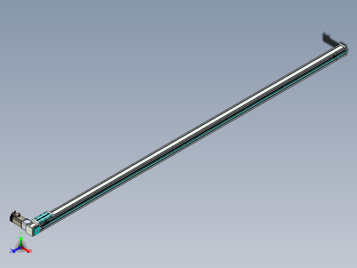 欧规系列-LB6A-L130-S2850-BR-ZP40-C3正等轴测缩略图