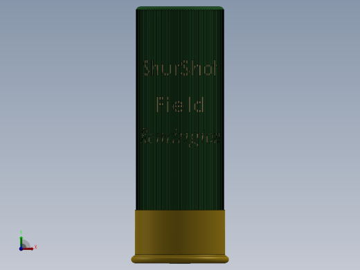 雷明顿12G猎枪子弹前视缩略图