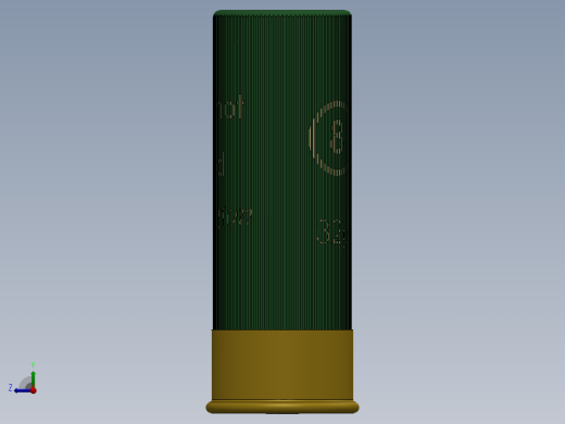 雷明顿12G猎枪子弹右视缩略图