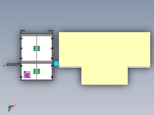 洗涤贴装机俯视缩略图