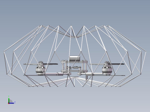 载物无人机左视缩略图