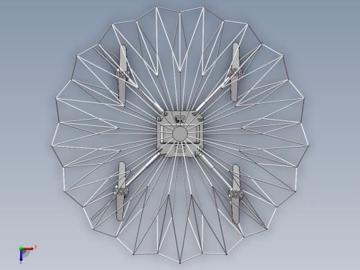 载物无人机俯视缩略图