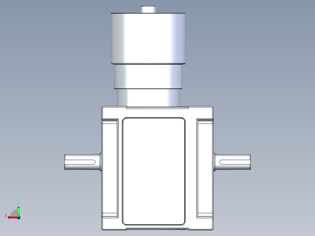 RU80DH升降摇摆型后视图