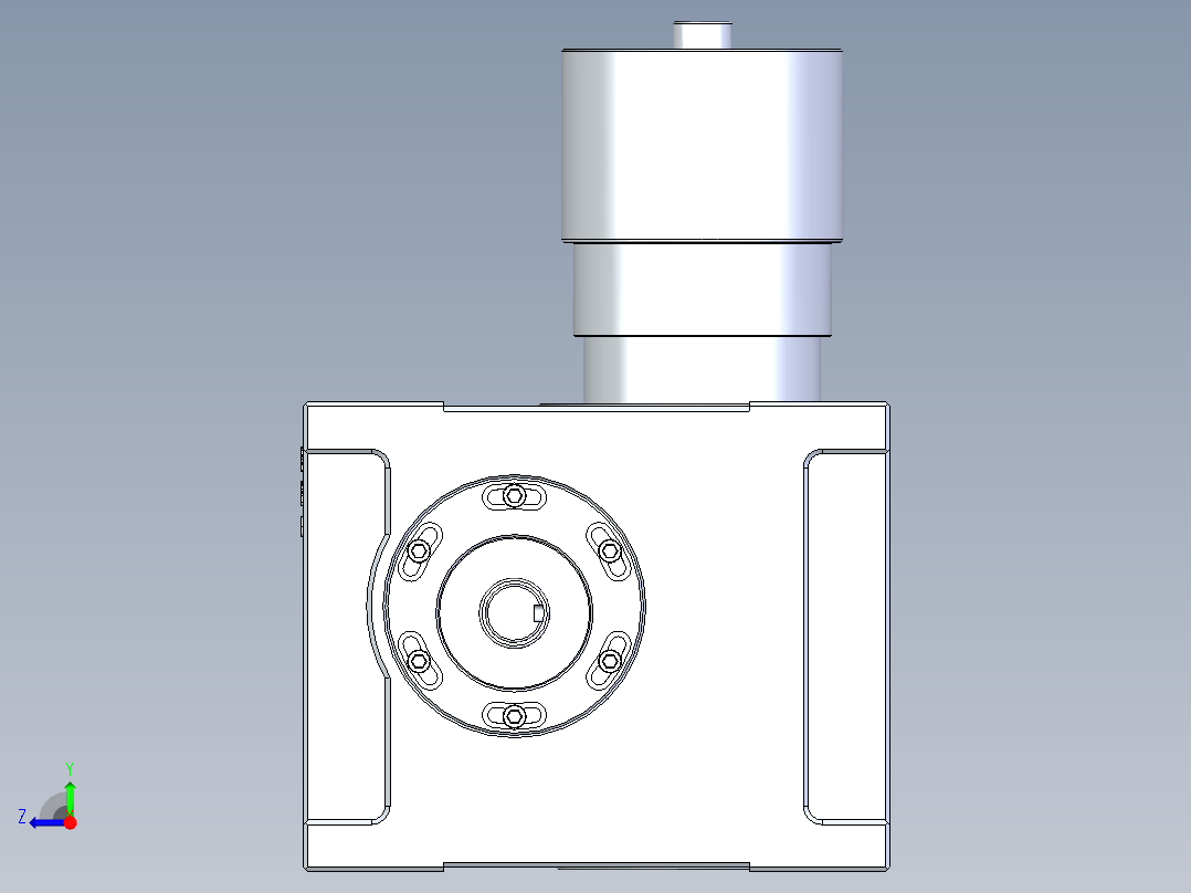 RU80DH升降摇摆型右视图