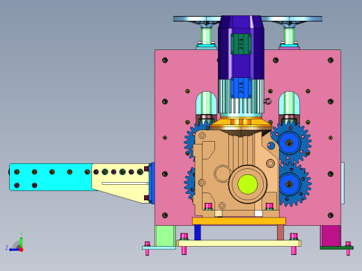 多铜带压延成形机右视缩略图