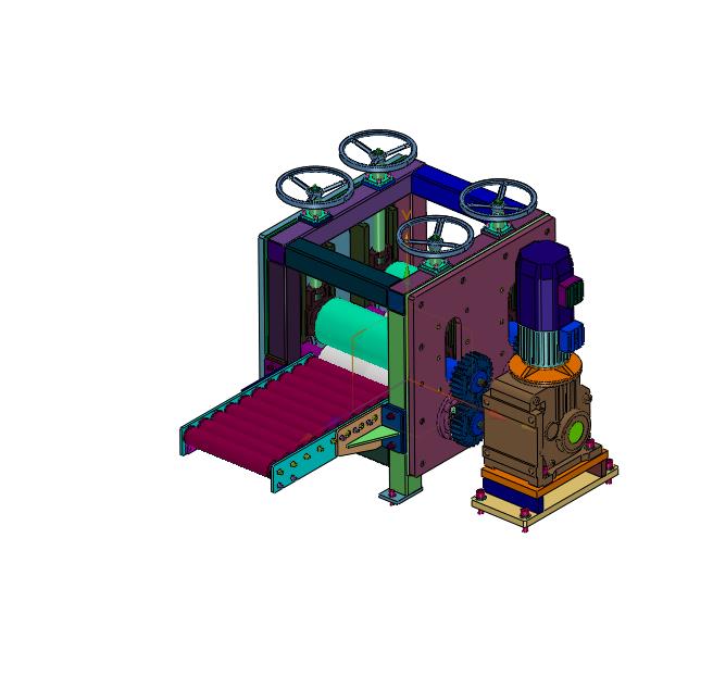 多铜带压延成形机
