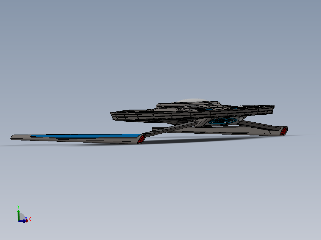 宇宙飞船(96)主视图